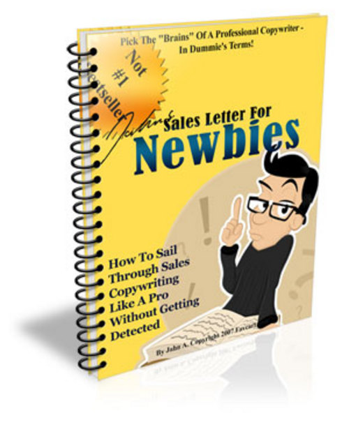 Product picture  Salesletter For Newbies - With Master Resell Rights 