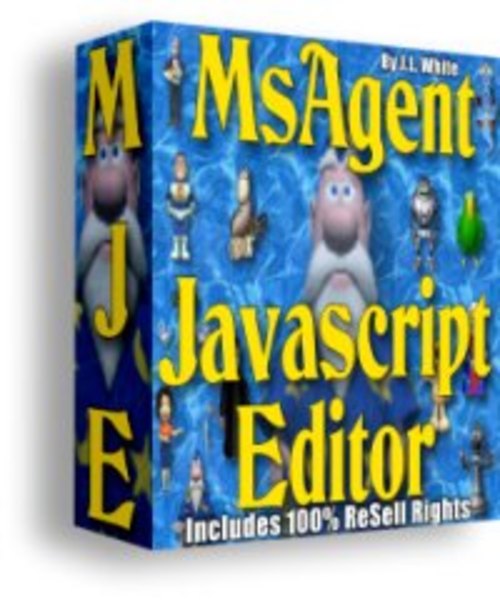 Product picture MsAgent Javascript Editor - With  Master Resell Rights