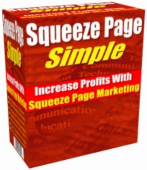 Product picture Squeeze Page Simple Script